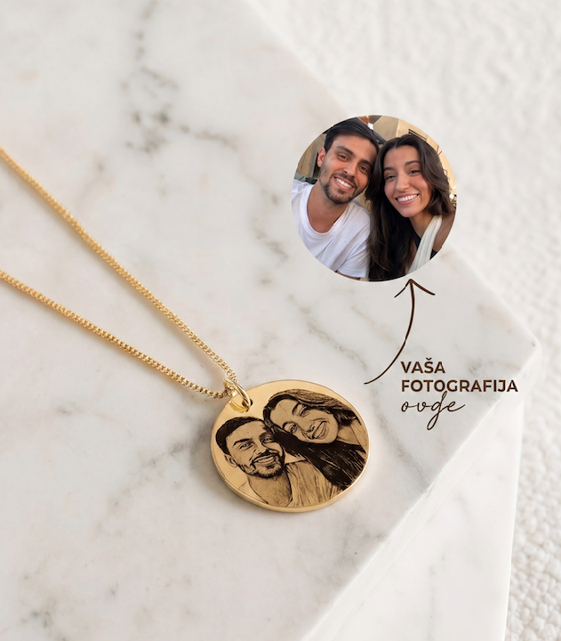 Medaljon sa slikom - Personalizovani medaljon